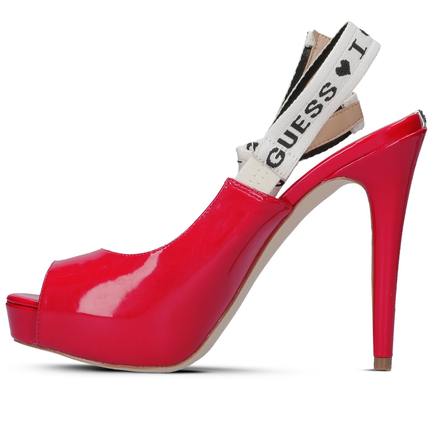 Damskie szpilki / czółenka GUESS HARLEM flhr21paf05red kolor czerwony