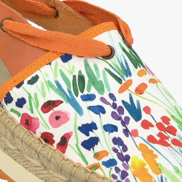 Damskie sandały PAEZ TOMIC CLASSIC ANKLE PRINT FELIZIA ORANGE 1833020s00-800 kolor pomarańczowy