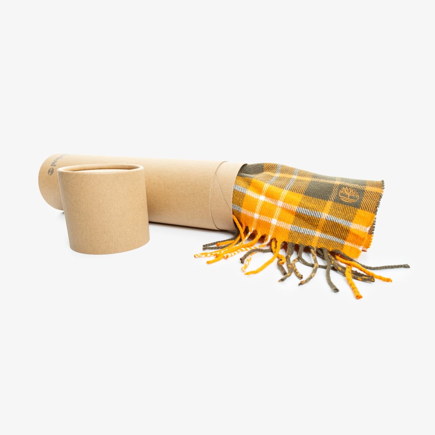 Damski szalik / rękawiczki TIMBERLAND SZALIK PLAID SCARF GIFTBOX AND STICKER tb0a1evt8041 kolor multicolor