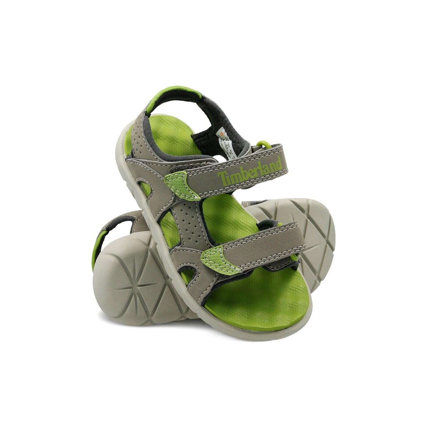 Dziecięce sandały / klapki TIMBERLAND PERKINS ROW 2-STRAP tb0a1qgh1101 kolor szary