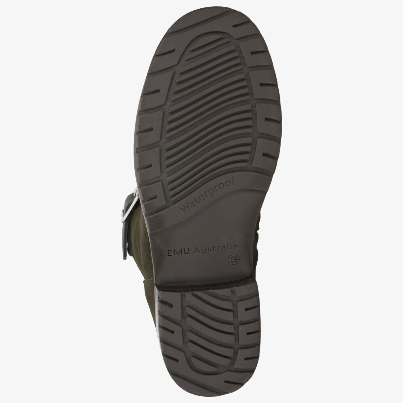 Damskie botki / sztyblety EMU AUSTRALIA WALDRON w12049darkolive kolor khaki