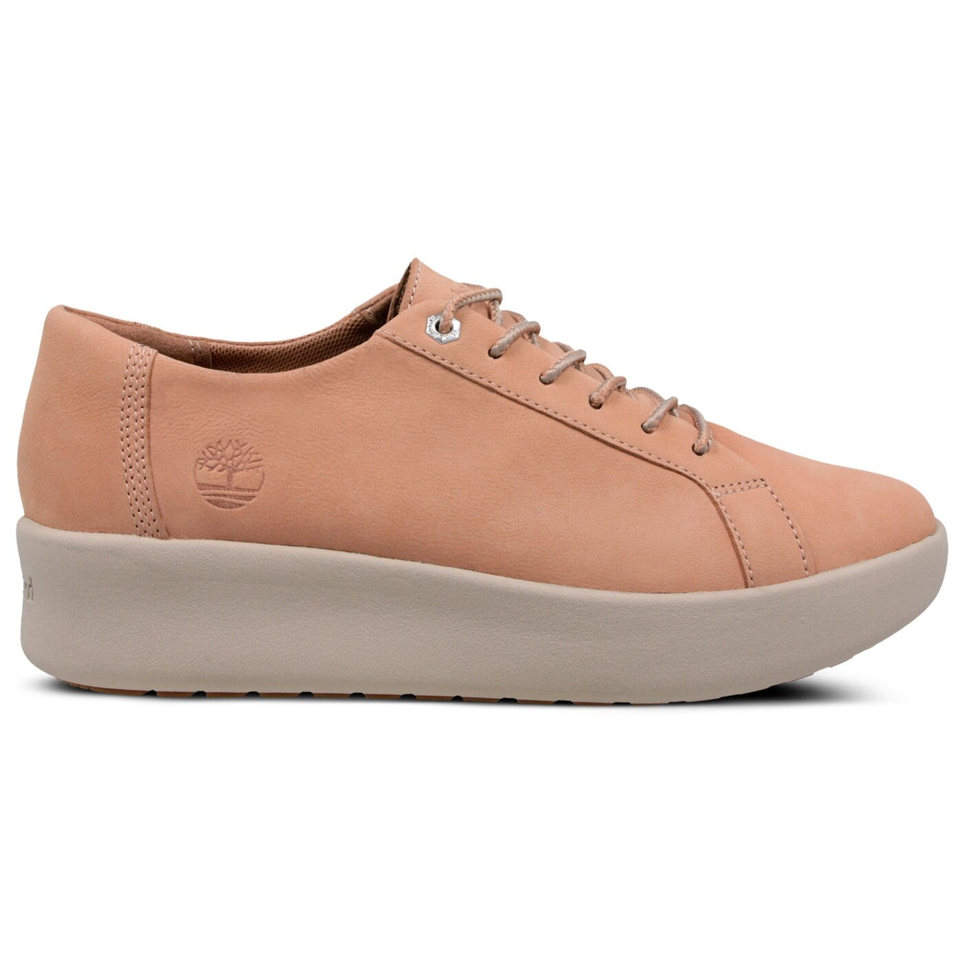 Damskie sneakersy (buty) TIMBERLAND BERLIN PARK OXFORD a1rru kolor różowy