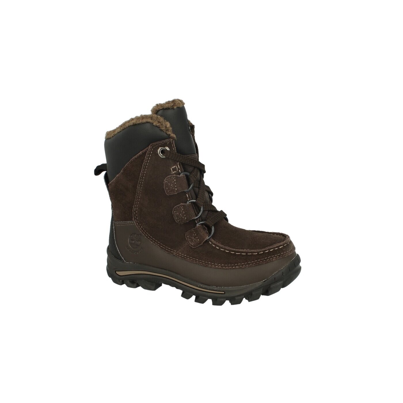 Dziecięce buty outdoor / trekkingowe TIMBERLAND RIME RIDGE HP WP BOOT 3580r kolor brązowy
