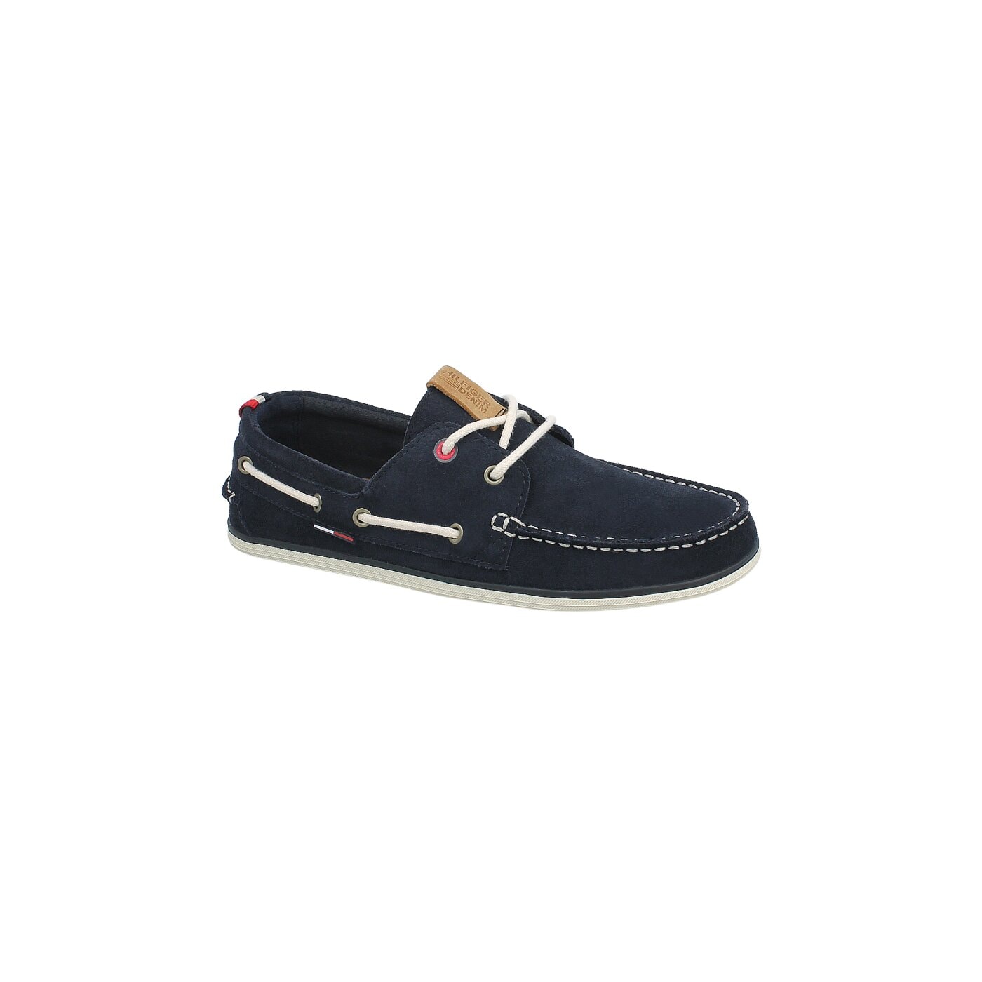 Męskie mokasyny TOMMY HILFIGER MILES 1B -1 em56818567408 kolor granatowy