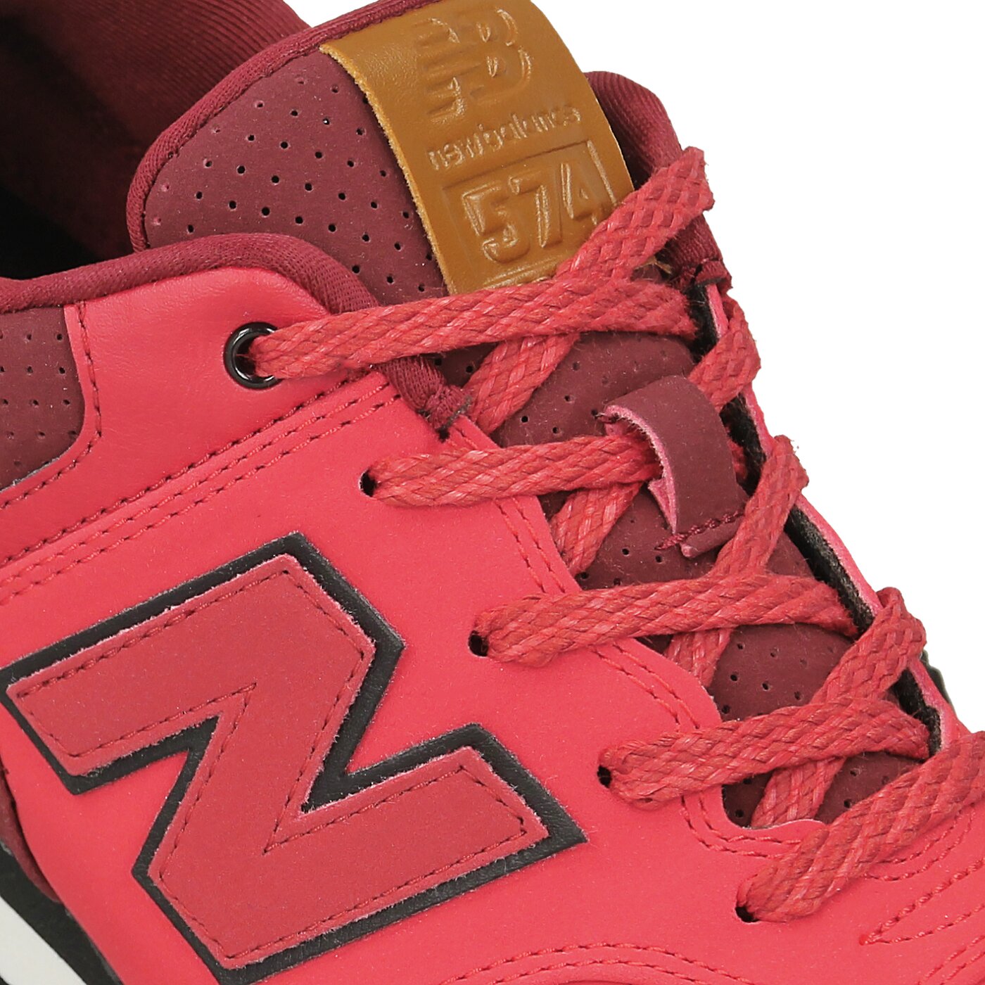 Dziecięce sneakersy (buty) NEW BALANCE KL574YIG kl574yig kolor czerwony