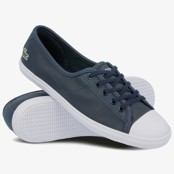 Damskie trampki LACOSTE ZIANE BL 1 CFA 737cfa0065003 kolor granatowy