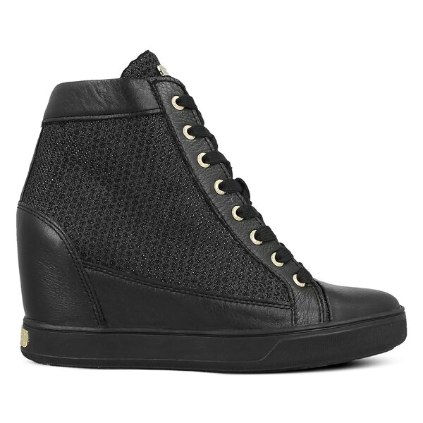 Damskie trampki GUESS FURIA flfri1fam12black kolor czarny