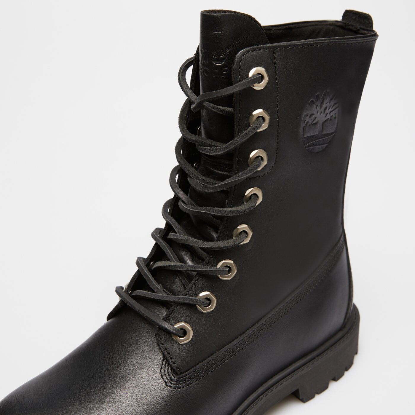 Damskie trapery TIMBERLAND PREMIUM 8 INCH LACE UP WP BOOT tb0a43mxw021 kolor czarny