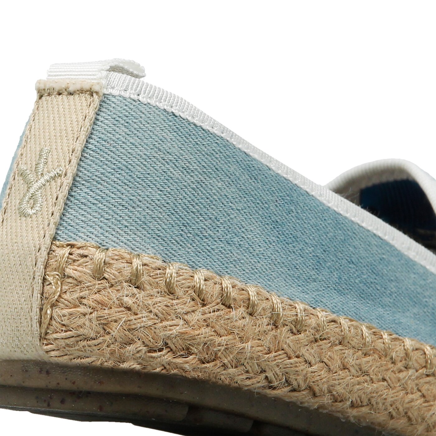 Damskie espadryle EMU GUM LIGHT DENIM DISTRESS w11385lightdenimdis kolor niebieski