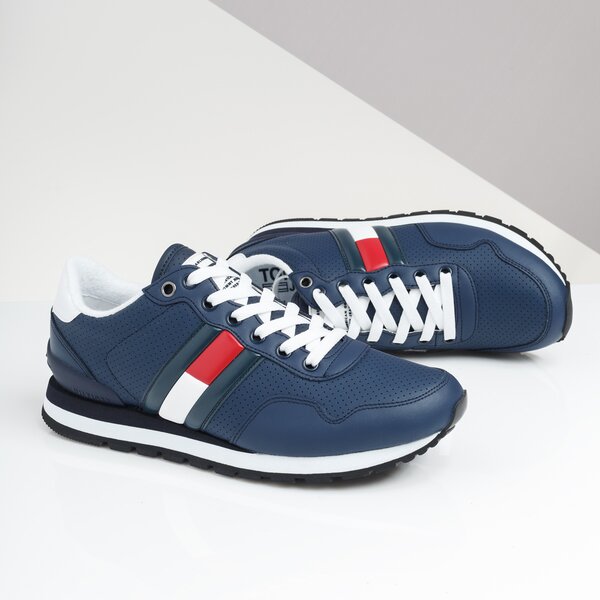 Męskie sneakersy (buty) TOMMY HILFIGER BARON 1A em0em00263006 kolor granatowy