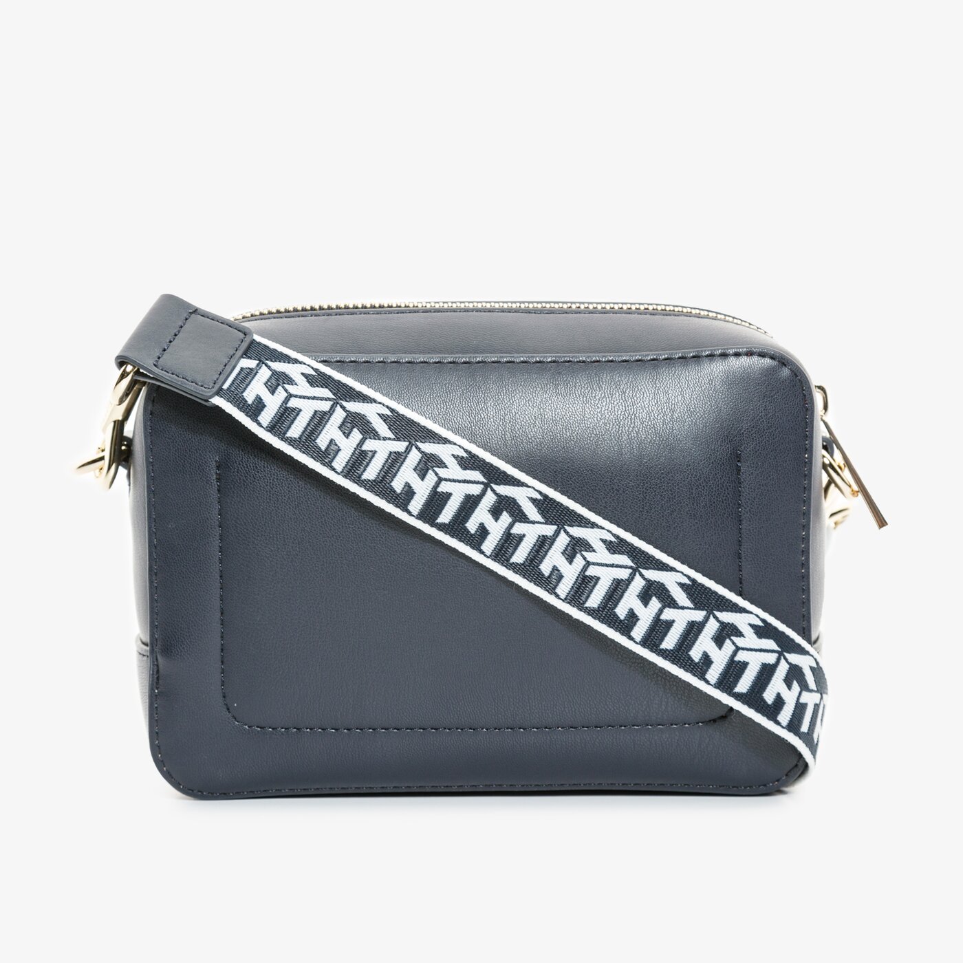 Damska torebka TOMMY HILFIGER TOREBKA ICONIC CAMERA aw0aw07950cjm kolor granatowy