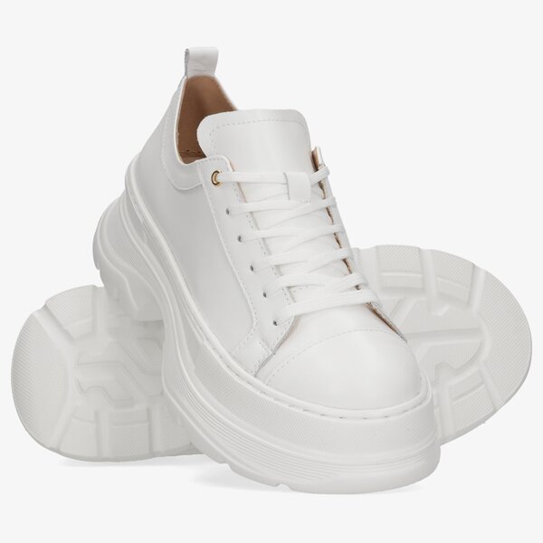Damskie sneakersy (buty) SYMBIOSIS SNEAKERS BEATRICE sywl122001 kolor biały