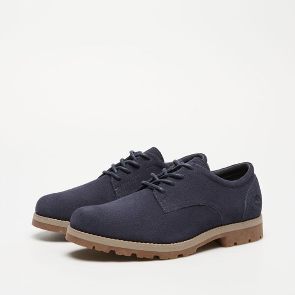 Męskie półbuty TIMBERLAND BRITTON SQUARE LACE UP SHOE tb0a6caxew91 kolor niebieski