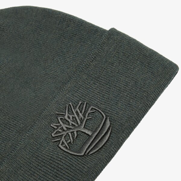 Damska czapka zimowa TIMBERLAND CZAPKA 3D EMBROIDERY BEANIE tb0a65hp3171 kolor zielony