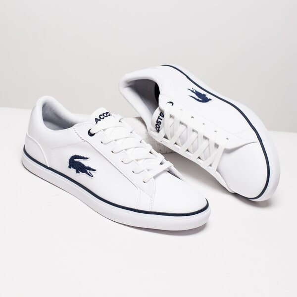 Dziecięce sneakersy (buty) LACOSTE LEROND 318 2 736caj0013042 kolor biały
