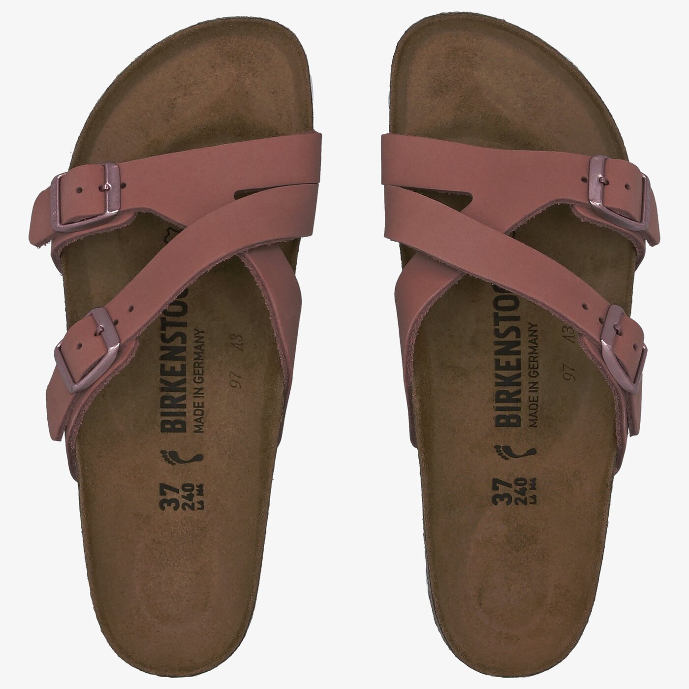 Damskie klapki BIRKENSTOCK YAO 1016095 kolor różowy