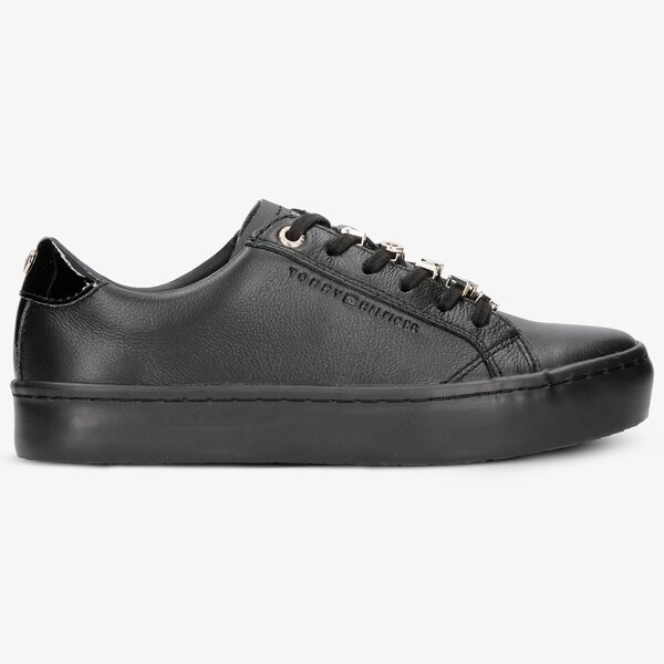 Damskie trampki TOMMY HILFIGER TOMMY HARDWARE DRESS SNEAKER fw0fw04138990 kolor czarny