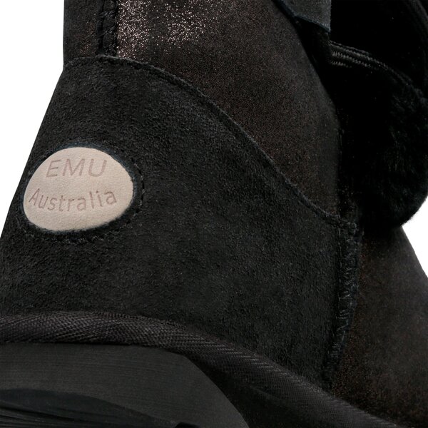 Damskie śniegowce EMU SORBY w11789black kolor czarny
