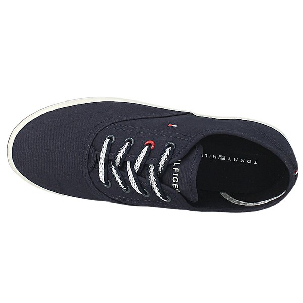 Damskie trampki TOMMY HILFIGER V1285ICTORIA 1D fw56820836403 kolor granatowy