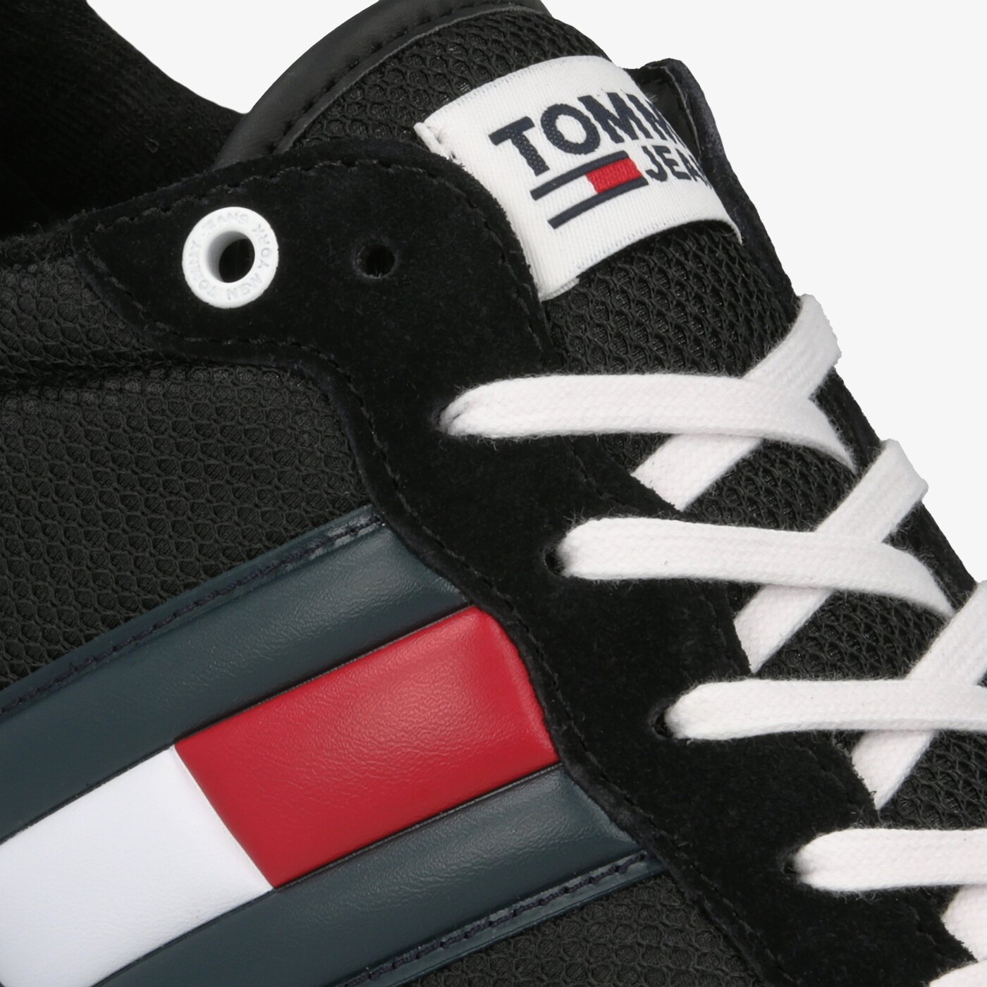 Męskie sneakersy (buty) TOMMY HILFIGER CAUSAL TOMMY JEANS SNEAKER em0em00399bds kolor czarny