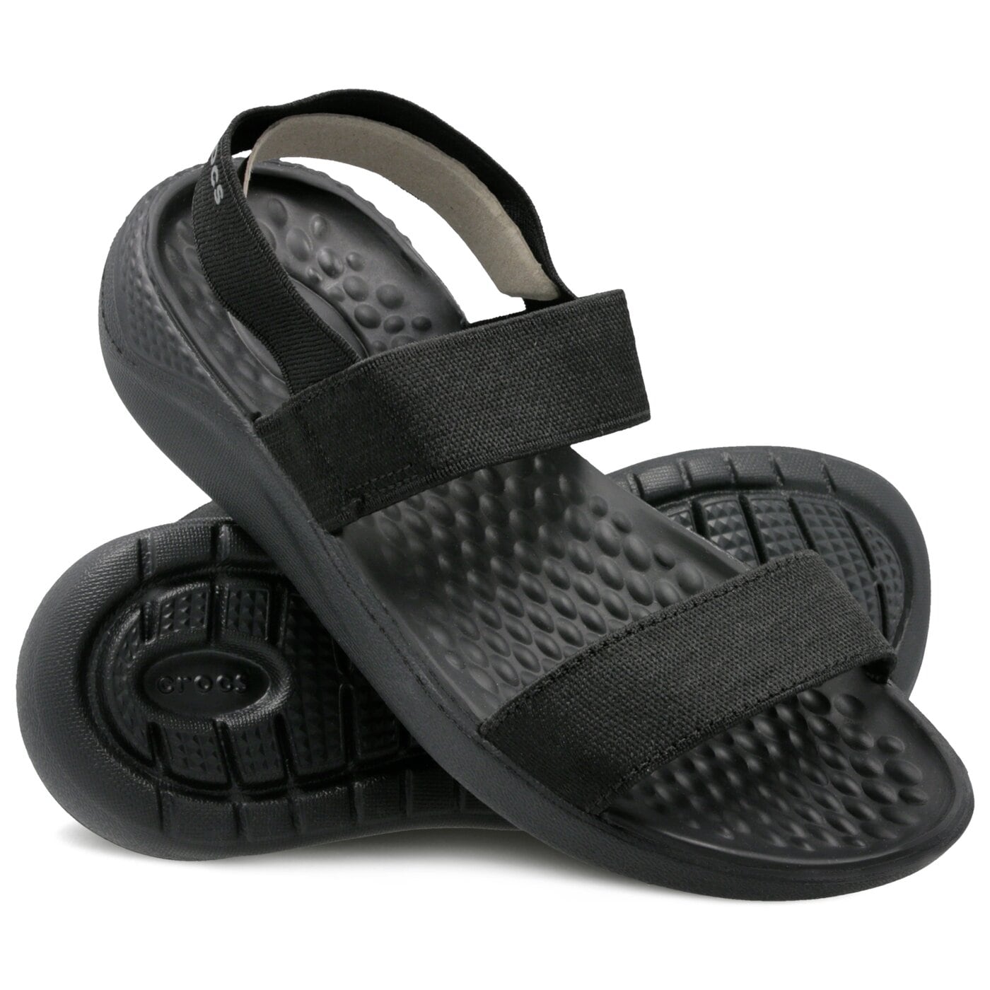 Damskie sandały CROCS LITERIDE SANDAL 205106060 kolor czarny
