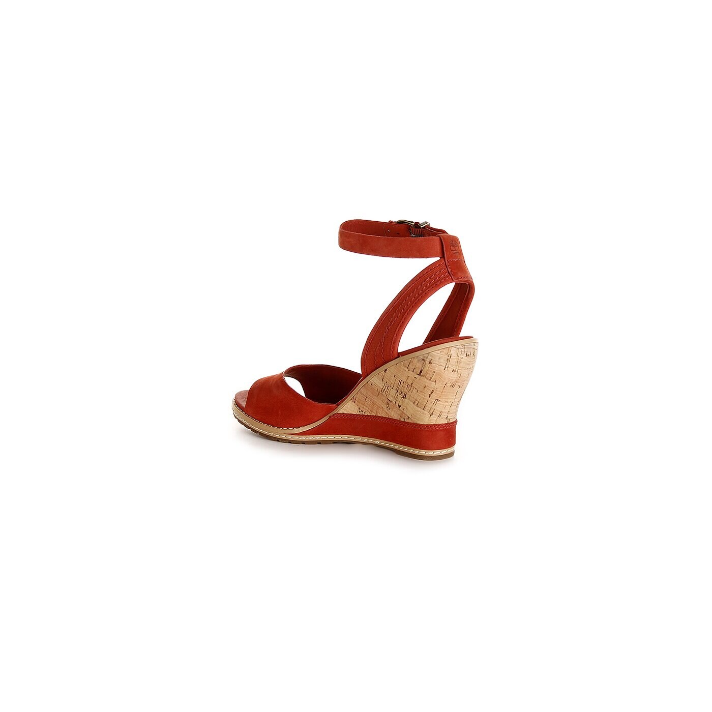 Damskie sandały TIMBERLAND EK MAESLIN ANKLE STRAP SANDAL 8042r kolor czerwony