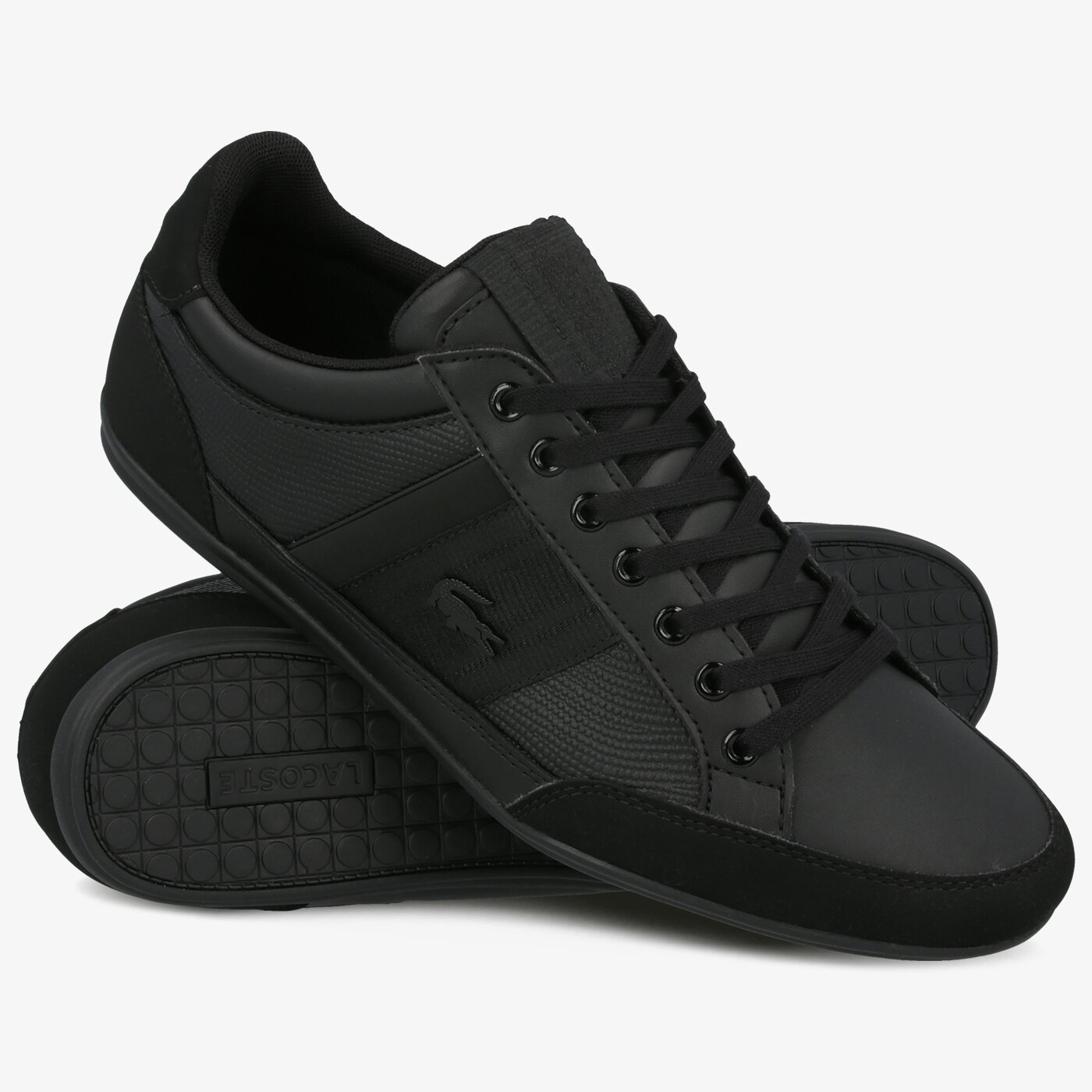 Męskie sneakersy (buty) LACOSTE CHAYMON 419 1 CMA 738cma000102h kolor czarny