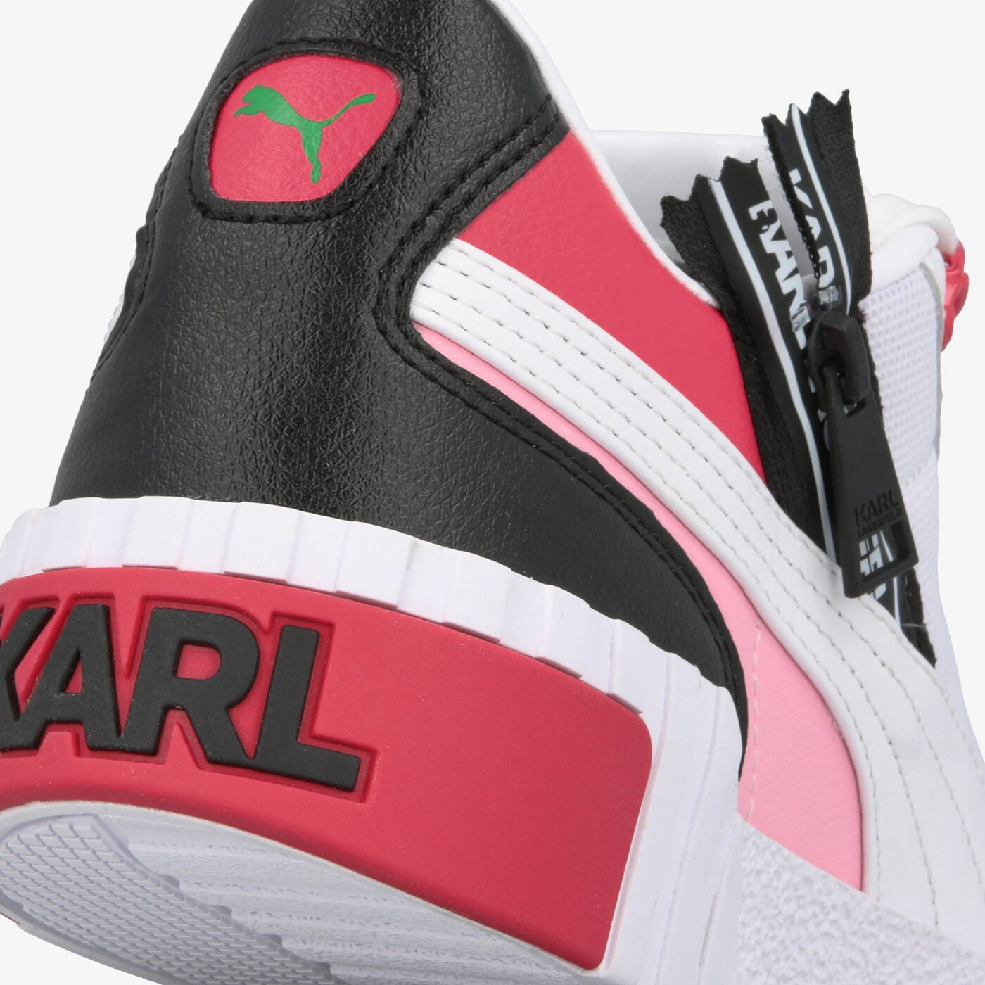 Damskie sneakersy (buty) PUMA CALI KARL 37005701 kolor biały