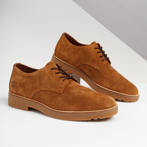 Męskie półbuty TIMBERLAND FOLK GENTLEMAN OXFORD tb0a23tyf131 kolor brązowy