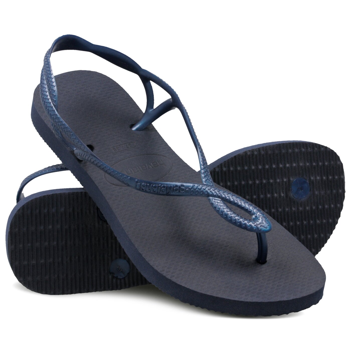 Damskie sandały HAVAIANAS HAV. LUNA 41296970555 kolor granatowy