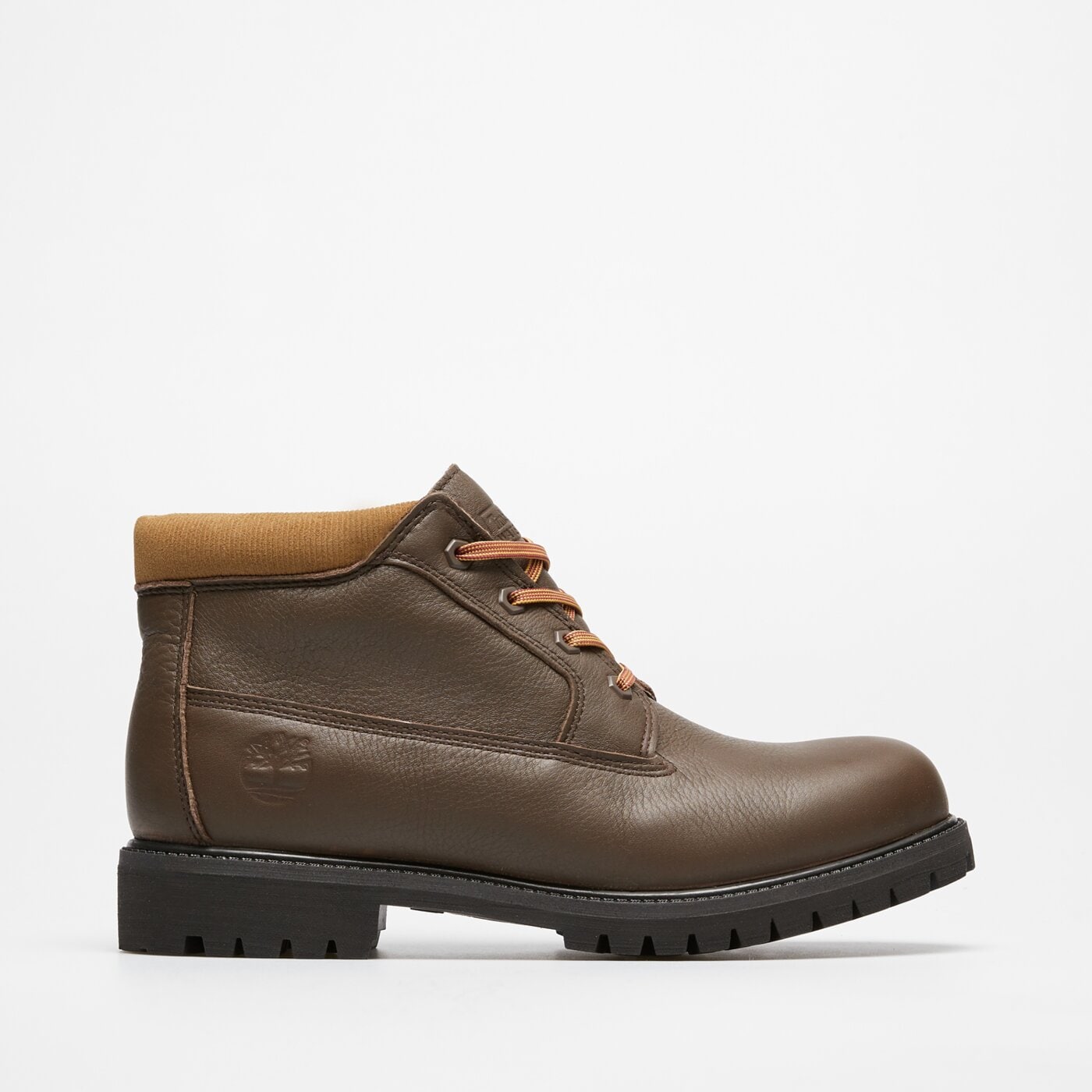 Męskie buty za kostkę TIMBERLAND PREMIUM MID LC WP CHUKKA tb0a6dvda6i1 kolor brązowy