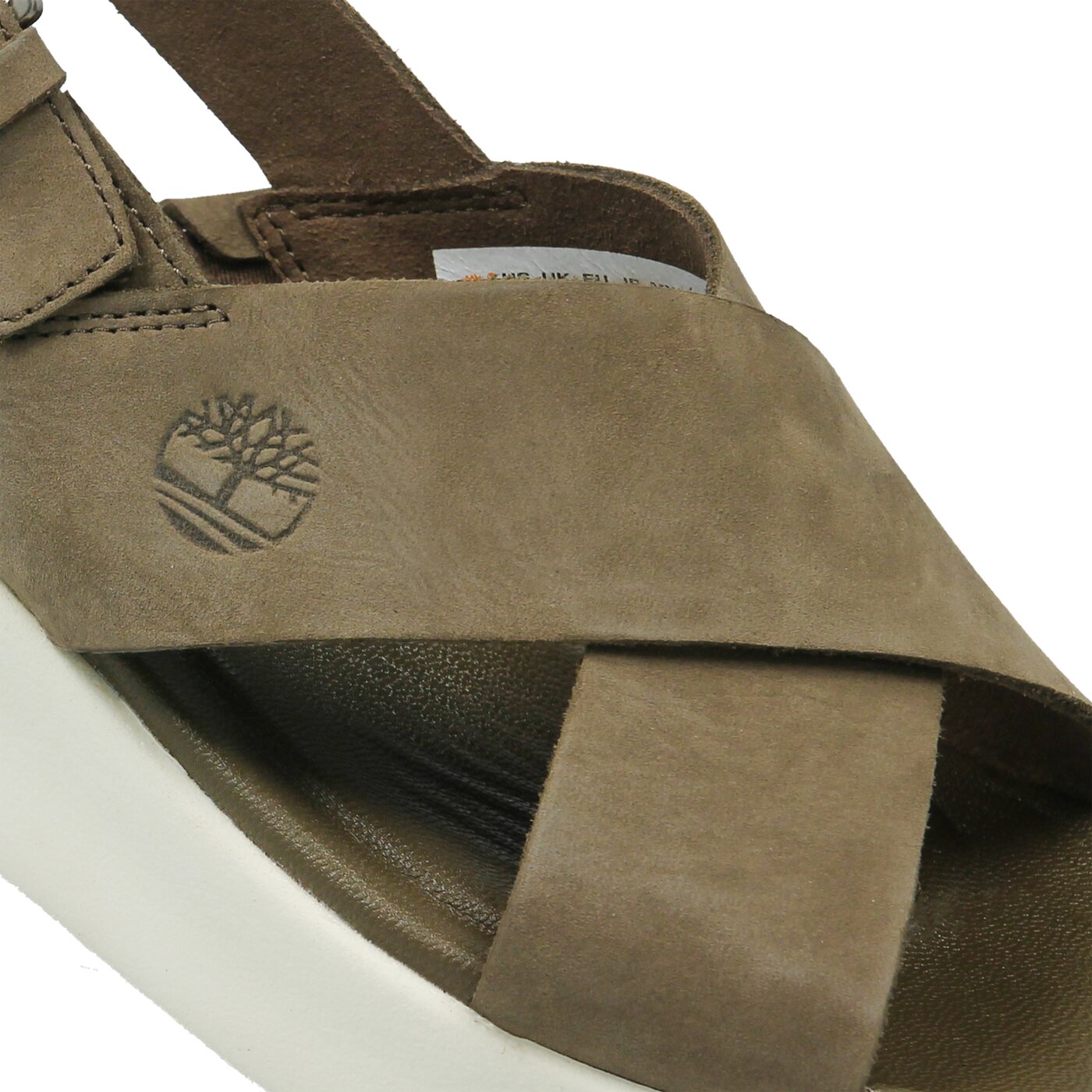 Damskie sandały TIMBERLAND LOS ANGELES WIND SLINGBAC ca1pfc kolor khaki