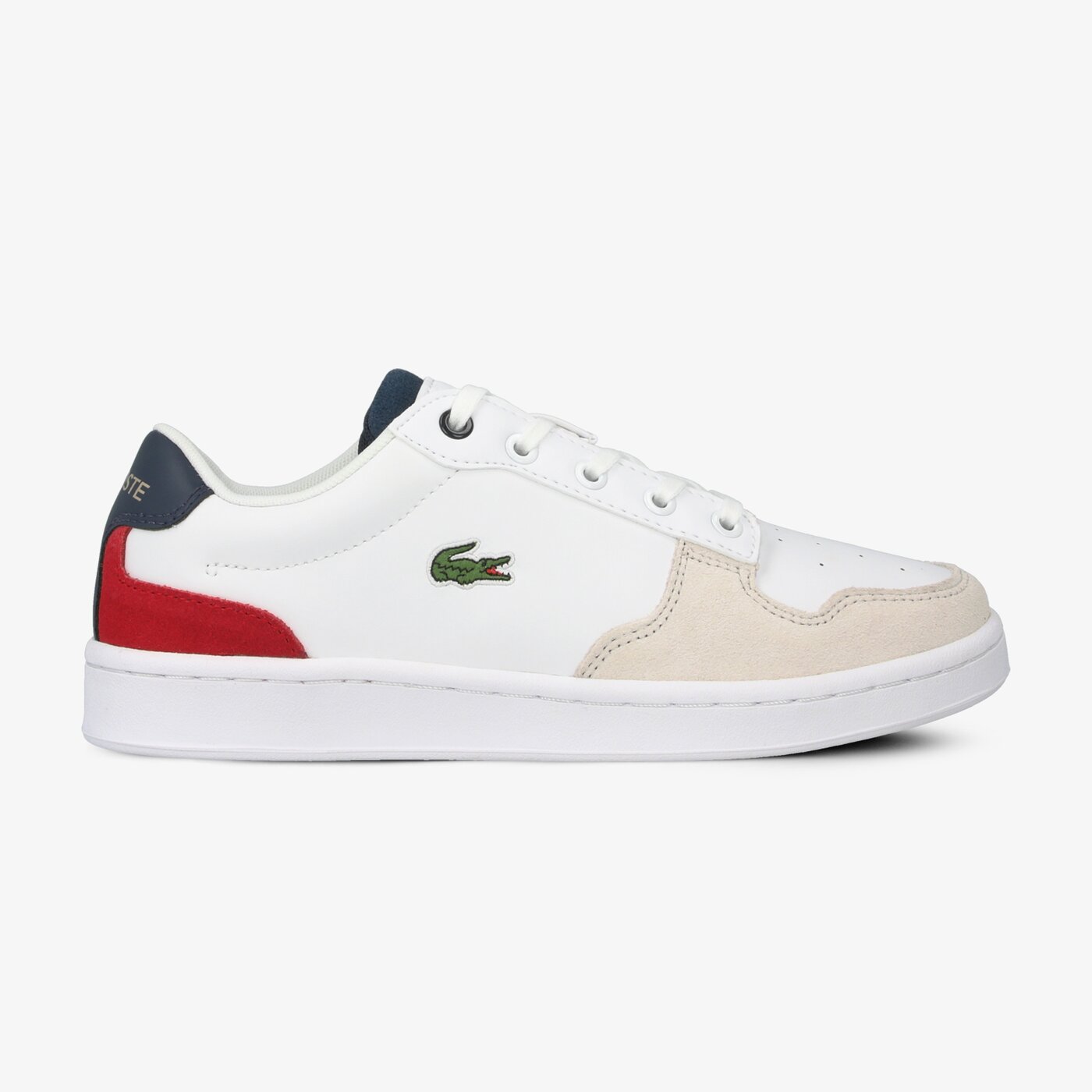Dziecięce sneakersy (buty) LACOSTE MASTERS CUP 120 2 SUJ 739suj0010407 kolor biały