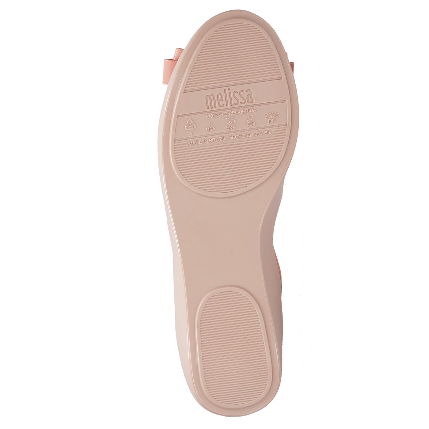 Damskie baleriny (buty) MELISSA QUEEN VI AD 3187801276 kolor różowy