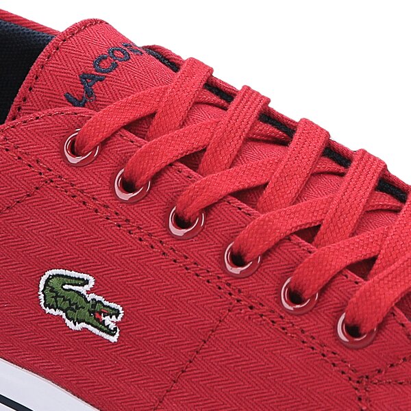 Dziecięce trampki LACOSTE MARCEL 316 2 732spj0105112 kolor czerwony