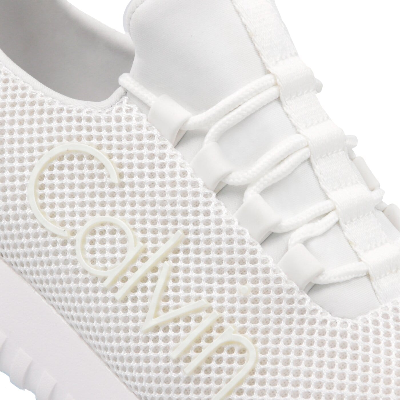 Damskie sneakersy (buty) CALVIN KLEIN REIKA r0666101 kolor biały