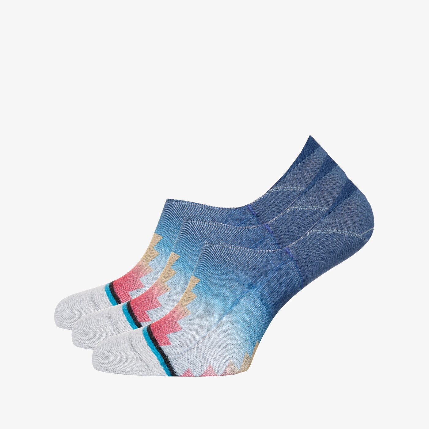 Męskie skarpetki STANCE SKARPETY GLASS BEACH LOW m145b19gbl kolor multicolor