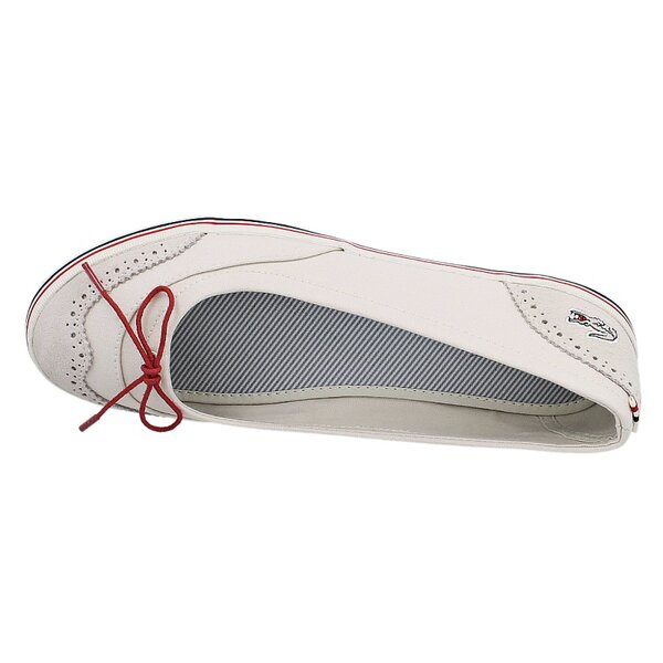 Damskie sneakersy (buty) LACOSTE LOXIA 729srw0128098 kolor beżowy