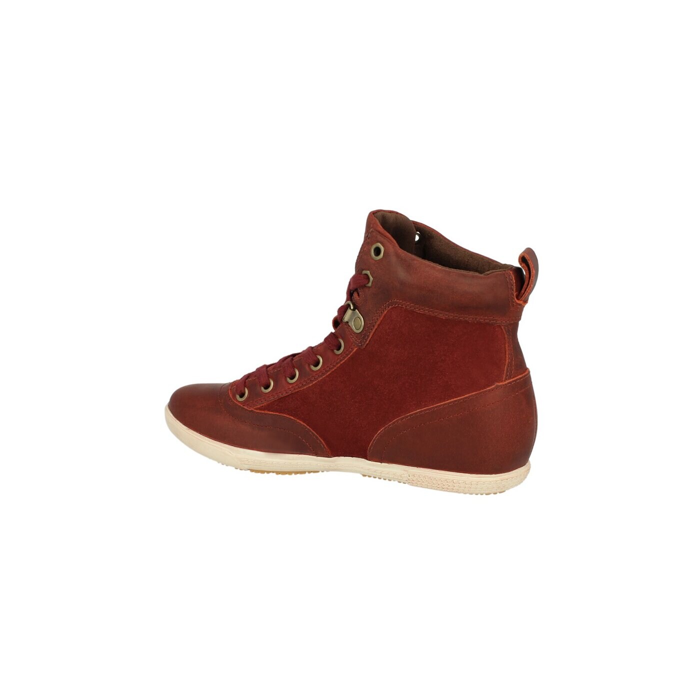 Damskie botki / sztyblety TIMBERLAND BALLARD HIKER LIFT  8703r kolor bordowy