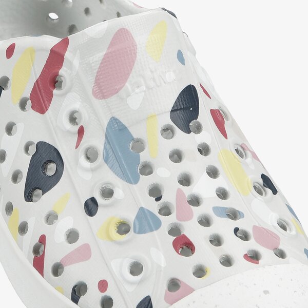 Dziecięce trampki NATIVE JEFFERSON PRINT JUNIOR 12100101-8964 kolor biały