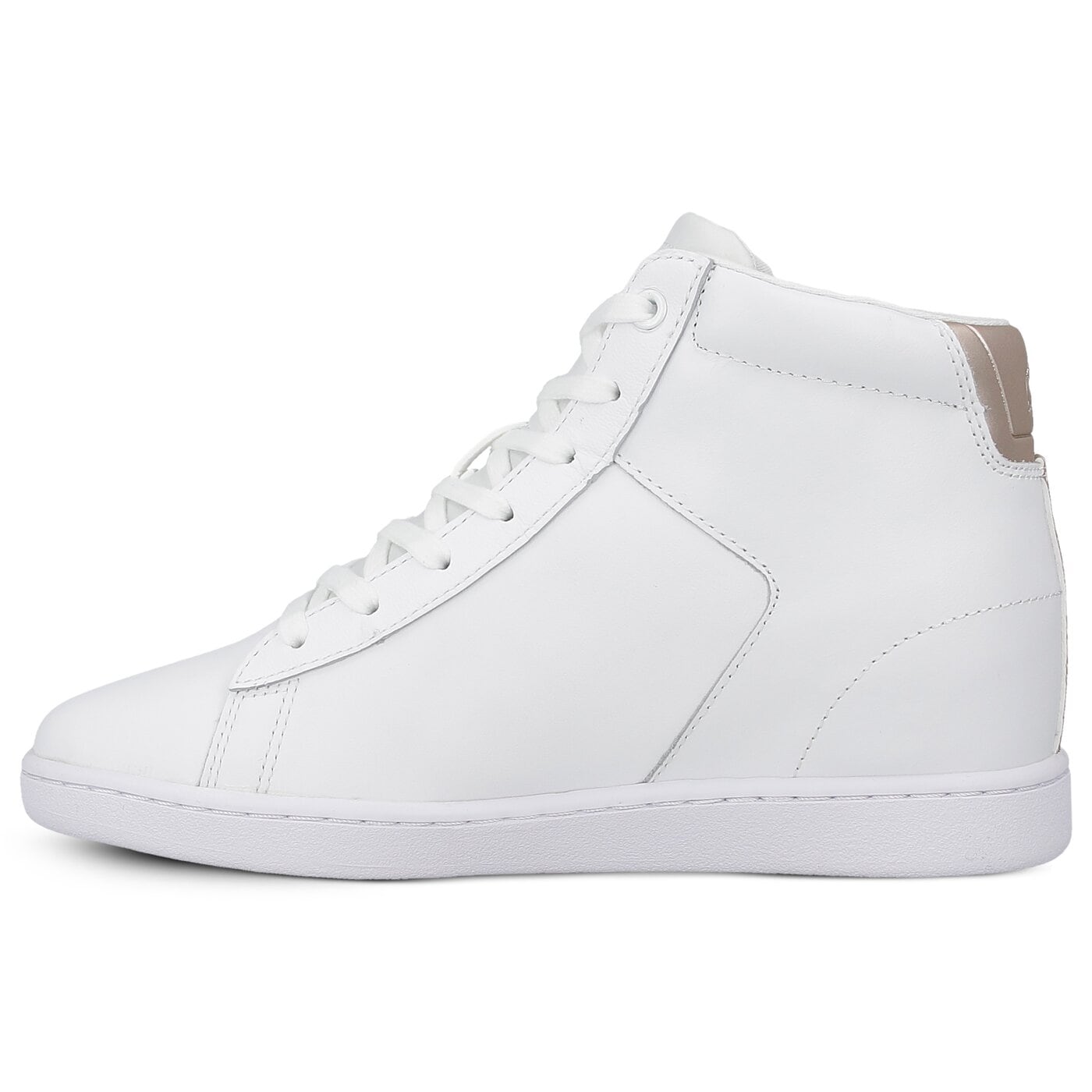 Damskie sneakersy (buty) LACOSTE CARNABY EVO WEDGE 317 3 734spw0016001 kolor biały