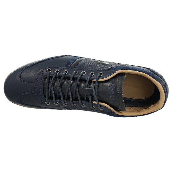 Męskie sneakersy (buty) LACOSTE MISANO 36  730srm0015003 kolor granatowy