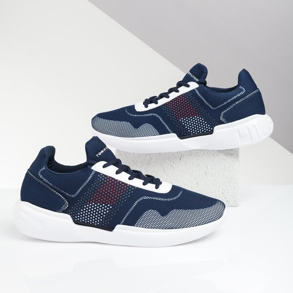 Męskie sneakersy (buty) TOMMY HILFIGER TATE 5C fm0fm02028403 kolor granatowy