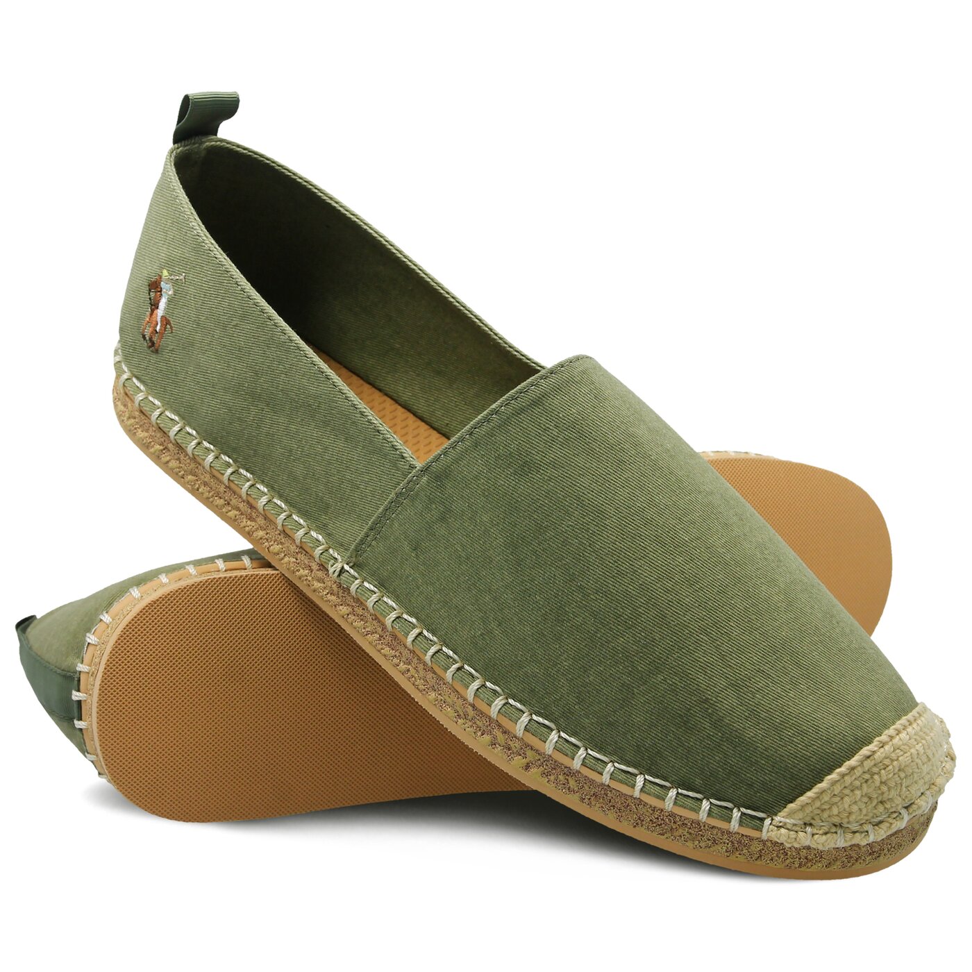 Męskie półbuty POLO RL M PRL FW CASUAL 803649601007 kolor zielony