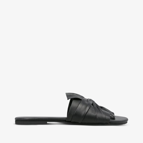 Damskie klapki SYMBIOSIS BELLA SLIDES  syws119011 kolor czarny