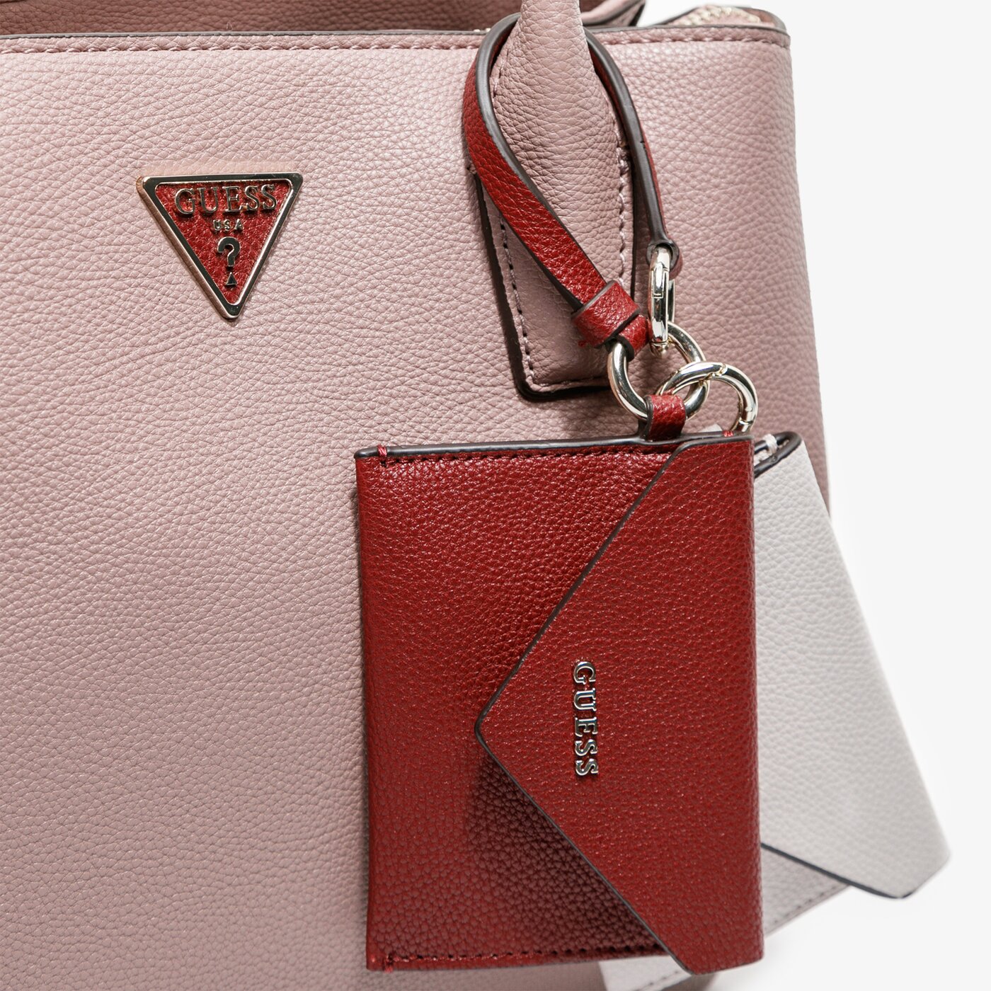 Damska torebka GUESS TOREBKA KIRBY GIRLFRIEND CARRYALL hwvg7872070mau kolor różowy