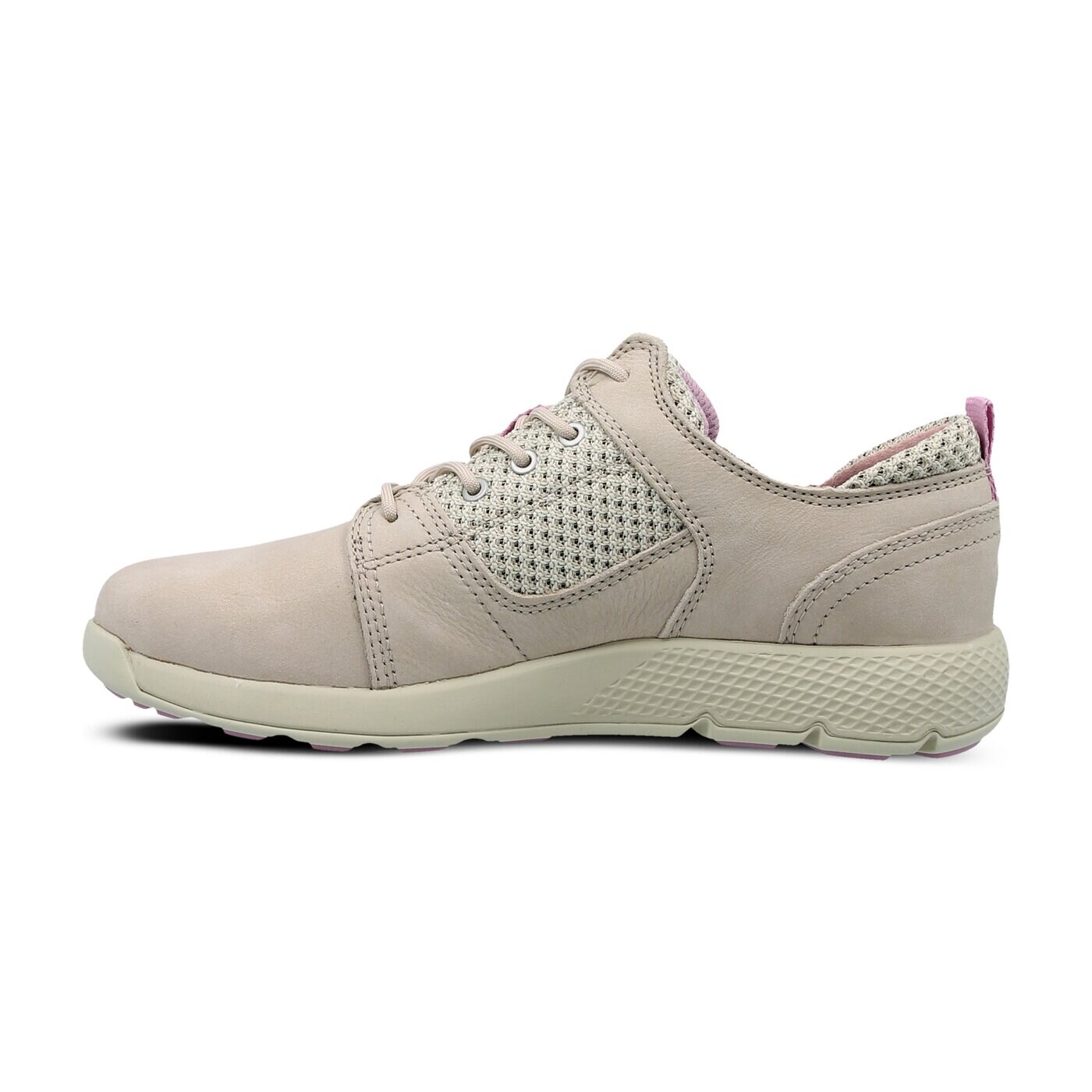 Dziecięce sneakersy (buty) TIMBERLAND FLYROAM L/F OXFORD a1sui kolor beżowy
