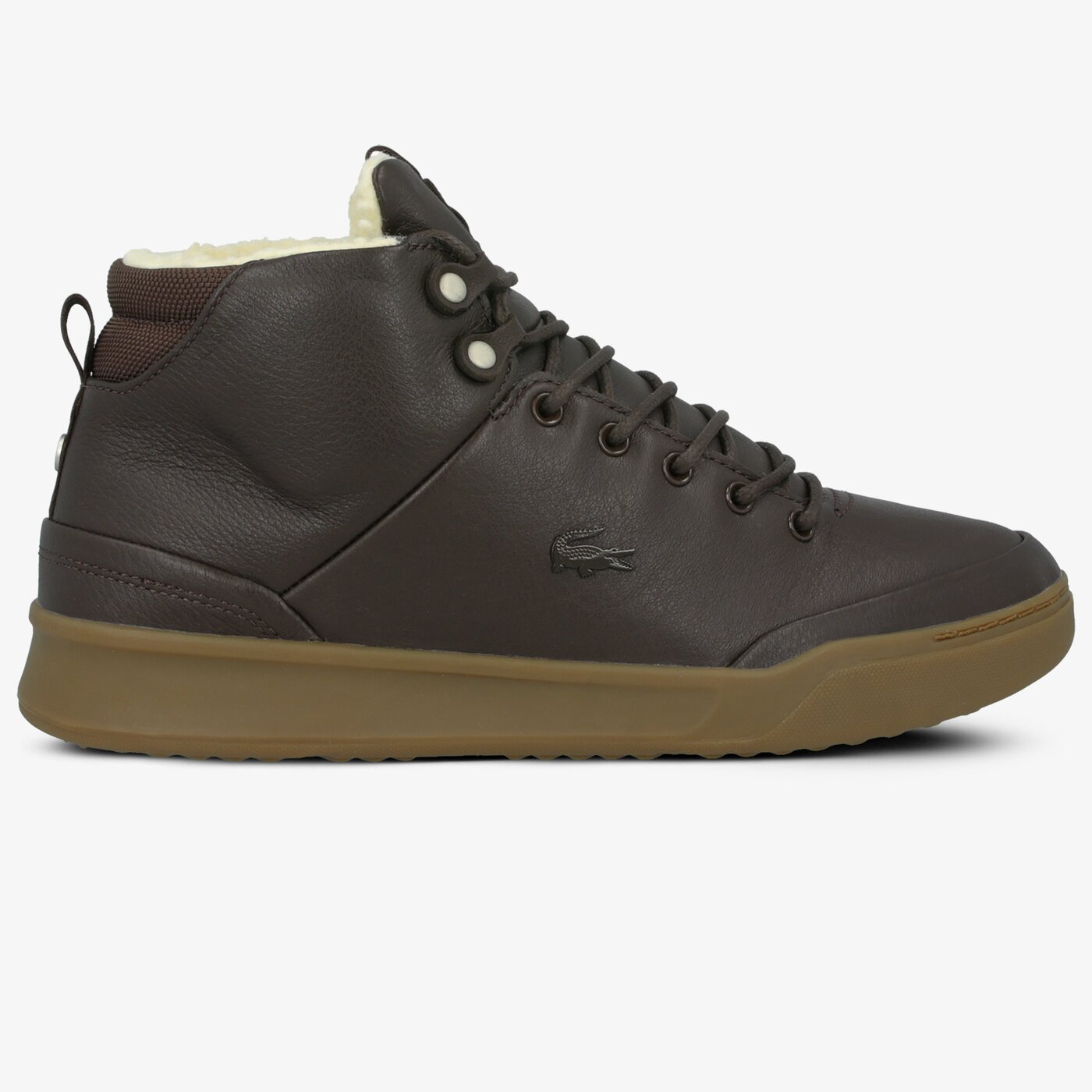 Męskie trampki LACOSTE EXPLORATEUR THERMO 4192 CMA 738cma0006031 kolor brązowy