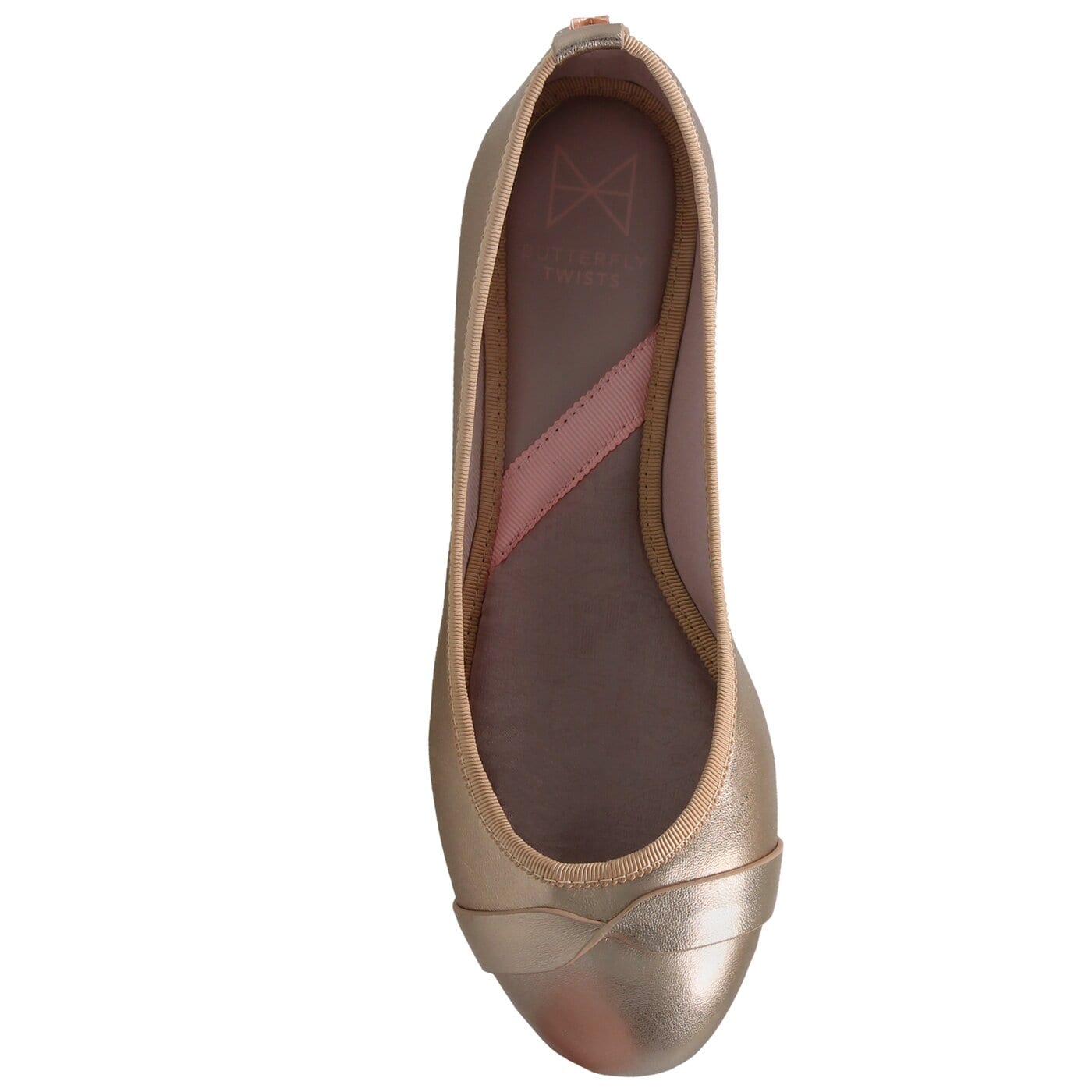 Damskie baleriny (buty) BUTTERFLY TWISTS CHARLOTTE bt30001006 kolor złoty