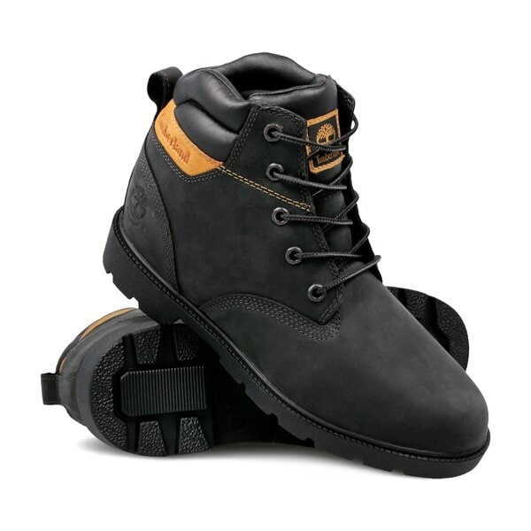 Dziecięce trapery TIMBERLAND LEAVITT WP LACE BOOT a1i2c kolor czarny